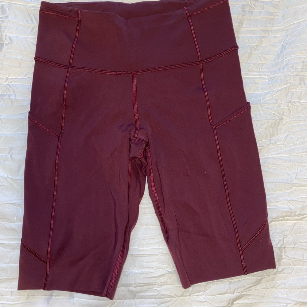 Lululemon Fast and Free biker short 8”